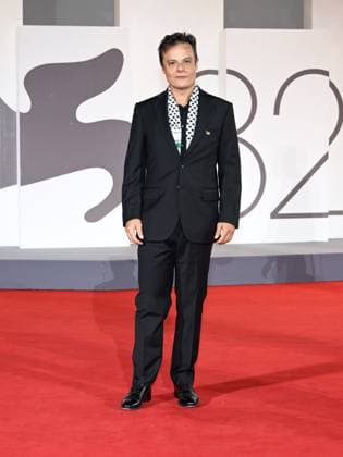 Venice, Italy: Venice, 82nd Venice International Film Festival 2025 - evening 6, red carpet for the film Portobello In the photo Lino Musella Venice Italy  - ZUMAp169 20250901_zea_p169_1721 Copyright: xSimonexComix