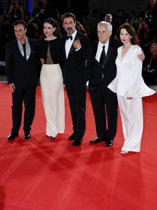 Venice, 82nd Venice International Film Festival 2025 - Evening 6 - Red Carpet for the film Portobello Pictured: Barbora Bobulová, Fabrizio Gifuni, Marco Bellocchio, Lino Musella, Romana Maggiora Vergano  Copyright: xAlbertoxTerenghi PoolxPhotoxEventsx06x xipa-agency.netx xPoolxPhotoxEventsx06x IPA_Agency_IPA63887497