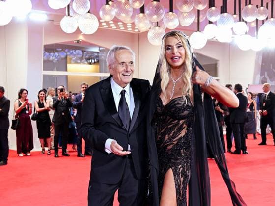 Venice, 82nd Venice International Film Festival 2025 - evening 6, red carpet of the film Portobello In the photo: Marco Bellocchio and Valeria Marini  Copyright: xManuelexMangiarottix xipa-agency.netx xPoolxPhotoxEventsx06x IPA_Agency_IPA63887516