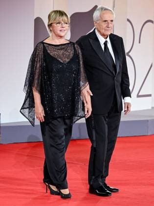 Venice, 82nd Venice International Film Festival 2025 - evening 6, red carpet for the film Portobello In the photo: Marco Bellocchio and Francesca Calvelli  Copyright: xManuelexMangiarottix xipa-agency.netx xPoolxPhotoxEventsx06x IPA_Agency_IPA63887517