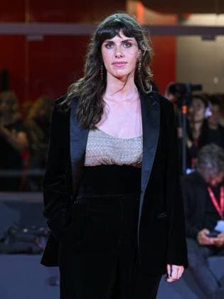 Venice, 82nd Venice International Film Festival 2025 - Evening 6, red carpet for the film Portobello In the photo: Aurora Calabresi  Copyright: xManuelexMangiarottix xipa-agency.netx xPoolxPhotoxEventsx06x IPA_Agency_IPA63888523