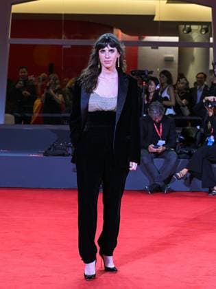 Venice, 82nd Venice International Film Festival 2025 - Evening 6, red carpet for the film Portobello In the photo: Aurora Calabresi  Copyright: xManuelexMangiarottix xipa-agency.netx xPoolxPhotoxEventsx06x IPA_Agency_IPA63888543