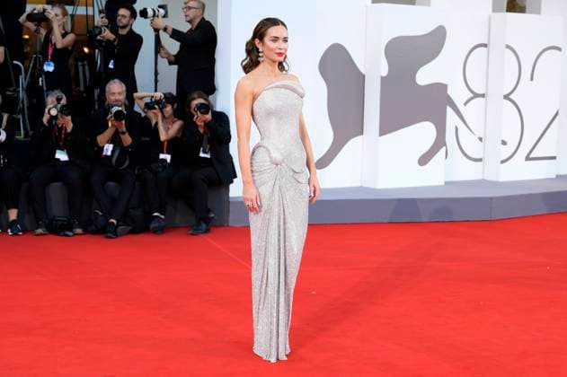 Emily Blunt bei der Premiere des Kinofilms The Smashing Machine auf der Biennale di Venezia 2025 82. Internationale Filmfestspiele von Venedig im Palazzo del Cinema. Venedig, 01.09.2025