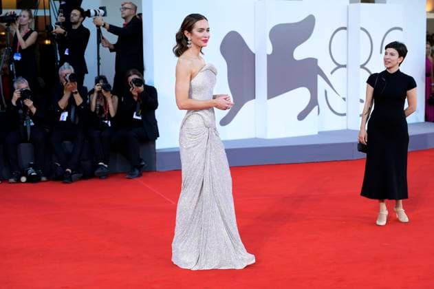 Emily Blunt bei der Premiere des Kinofilms The Smashing Machine auf der Biennale di Venezia 2025 82. Internationale Filmfestspiele von Venedig im Palazzo del Cinema. Venedig, 01.09.2025