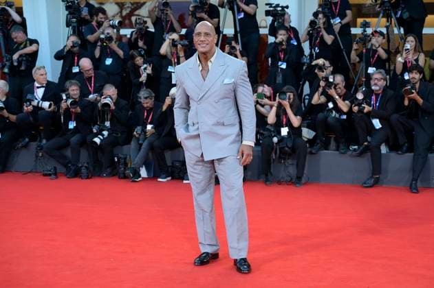 Dwayne Johnson bei der Premiere des Kinofilms The Smashing Machine auf der Biennale di Venezia 2025 82. Internationale Filmfestspiele von Venedig im Palazzo del Cinema. Venedig, 01.09.2025