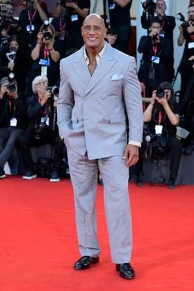 Dwayne Johnson bei der Premiere des Kinofilms The Smashing Machine auf der Biennale di Venezia 2025 82. Internationale Filmfestspiele von Venedig im Palazzo del Cinema. Venedig, 01.09.2025