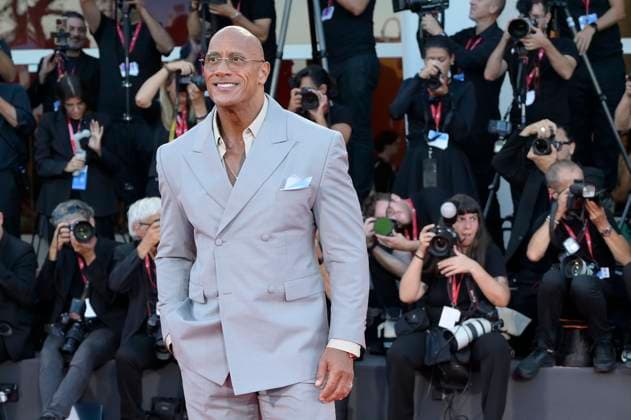 Dwayne Johnson bei der Premiere des Kinofilms The Smashing Machine auf der Biennale di Venezia 2025 82. Internationale Filmfestspiele von Venedig im Palazzo del Cinema. Venedig, 01.09.2025