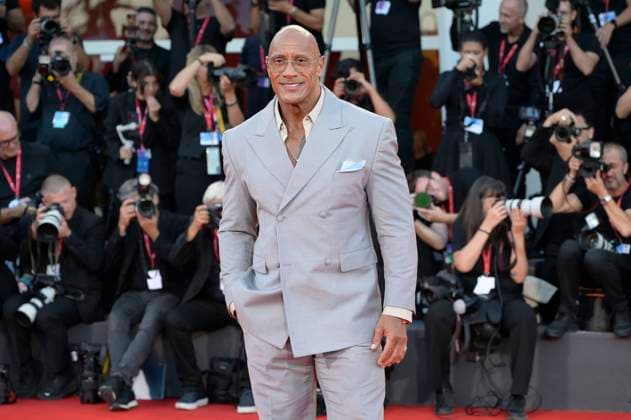 Dwayne Johnson bei der Premiere des Kinofilms The Smashing Machine auf der Biennale di Venezia 2025 82. Internationale Filmfestspiele von Venedig im Palazzo del Cinema. Venedig, 01.09.2025