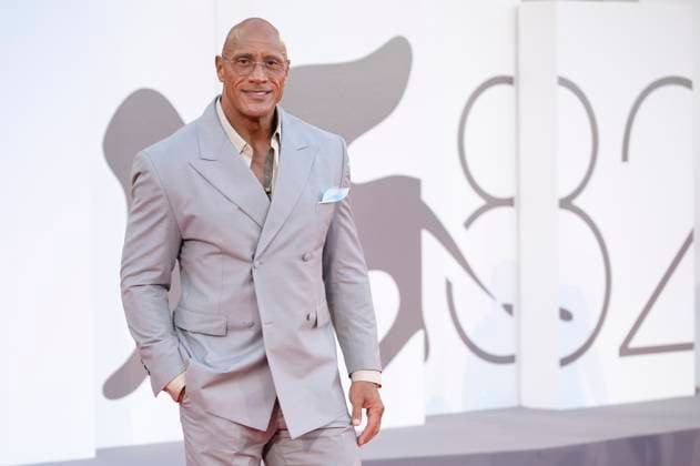 Dwayne Johnson bei der Premiere des Kinofilms The Smashing Machine auf der Biennale di Venezia 2025 82. Internationale Filmfestspiele von Venedig im Palazzo del Cinema. Venedig, 01.09.2025