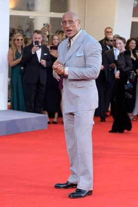 Dwayne Johnson bei der Premiere des Kinofilms The Smashing Machine auf der Biennale di Venezia 2025 82. Internationale Filmfestspiele von Venedig im Palazzo del Cinema. Venedig, 01.09.2025