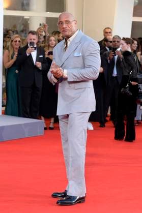 Dwayne Johnson bei der Premiere des Kinofilms The Smashing Machine auf der Biennale di Venezia 2025 82. Internationale Filmfestspiele von Venedig im Palazzo del Cinema. Venedig, 01.09.2025