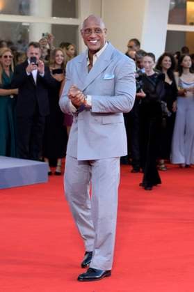 Dwayne Johnson bei der Premiere des Kinofilms The Smashing Machine auf der Biennale di Venezia 2025 82. Internationale Filmfestspiele von Venedig im Palazzo del Cinema. Venedig, 01.09.2025