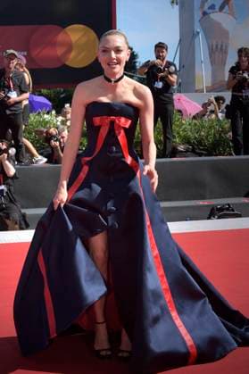 Amanda Seyfried attends The Testament Of Ann Lee red carpet during the 82nd Venice International Film Festival on Monday, September 1, 2025 in Venice, Italy.  VFP20250901911 RoccoxSpaziani