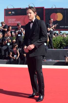 Lewis Pullman attends The Testament Of Ann Lee red carpet during the 82nd Venice International Film Festival on Monday, September 1, 2025 in Venice, Italy.  VFP20250901921 RoccoxSpaziani