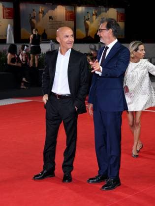 Venice, 82nd Venice International Film Festival 2025 - Evening 6 - Red Carpet for the film Portobello Pictured: Mario Gianani, Lorenzo Mieli  Copyright: xAlbertoxTerenghi PoolxPhotoxEventsx06x xipa-agency.netx xPoolxPhotoxEventsx06x IPA_Agency_IPA63889143