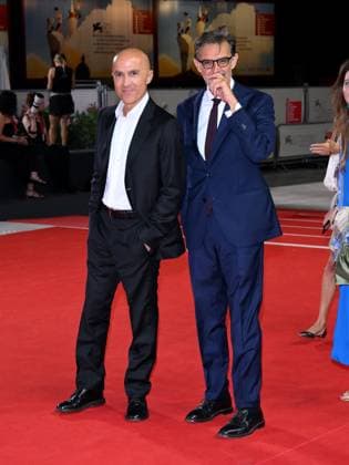 Venice, 82nd Venice International Film Festival 2025 - Evening 6 - Red Carpet for the film Portobello Pictured: Mario Gianani, Lorenzo Mieli  Copyright: xAlbertoxTerenghi PoolxPhotoxEventsx06x xipa-agency.netx xPoolxPhotoxEventsx06x IPA_Agency_IPA63889147