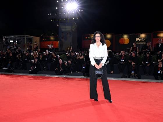 Venice, 82nd Venice International Film Festival 2025 - Evening 6 - Portobello Red Carpet Pictured: Laura Carafoli  Copyright: xAlbertoxTerenghi PoolxPhotoxEventsx06x xipa-agency.netx xPoolxPhotoxEventsx06x IPA_Agency_IPA63889194