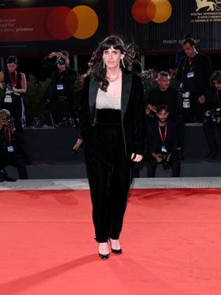 Venice, 82nd Venice International Film Festival 2025 - Evening 6 - Red Carpet for the film Portobello Pictured: Aurora Calabresi  Copyright: xAlbertoxTerenghi PoolxPhotoxEventsx06x xipa-agency.netx xPoolxPhotoxEventsx06x IPA_Agency_IPA63889345