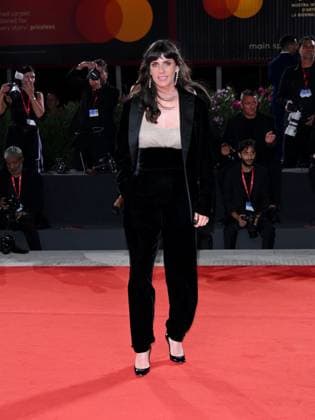 Venice, 82nd Venice International Film Festival 2025 - Evening 6 - Red Carpet for the film Portobello Pictured: Aurora Calabresi  Copyright: xAlbertoxTerenghi PoolxPhotoxEventsx06x xipa-agency.netx xPoolxPhotoxEventsx06x IPA_Agency_IPA63889349