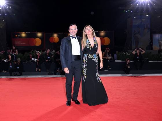 Venice, 82nd Venice International Film Festival 2025 - Evening 6 - Portobello Red Carpet Pictured: Alessandro Araimo, Rossella Araimo  Copyright: xAlbertoxTerenghi PoolxPhotoxEventsx06x xipa-agency.netx xPoolxPhotoxEventsx06x IPA_Agency_IPA63889719