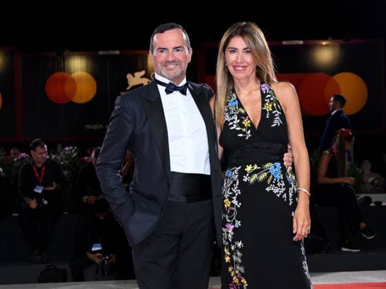 Venice, 82nd Venice International Film Festival 2025 - Evening 6 - Portobello Red Carpet Pictured: Alessandro Araimo, Rossella Araimo  Copyright: xAlbertoxTerenghi PoolxPhotoxEventsx06x xipa-agency.netx xPoolxPhotoxEventsx06x IPA_Agency_IPA63889727