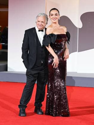 Venice, 82nd Venice International Film Festival 2025 - evening 6, red carpet of the film Orfeo In the photo: Garrison Rochelle and Klaudia Pepa  Copyright: xManuelexMangiarottix xipa-agency.netx xPoolxPhotoxEventsx06x IPA_Agency_IPA63890159