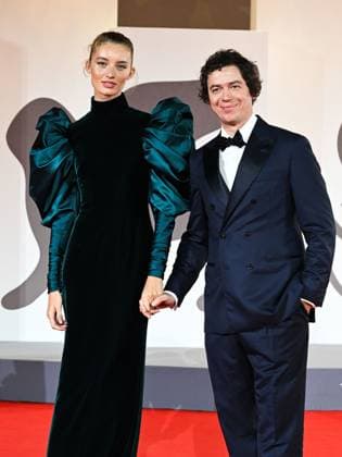Venice, 82nd Venice International Film Festival 2025 - Evening 6, red carpet for the film Orfeo In the photo: Giulia Maenza, Virgilio Villoresi  Copyright: xManuelexMangiarottix xipa-agency.netx xPoolxPhotoxEventsx06x IPA_Agency_IPA63890896