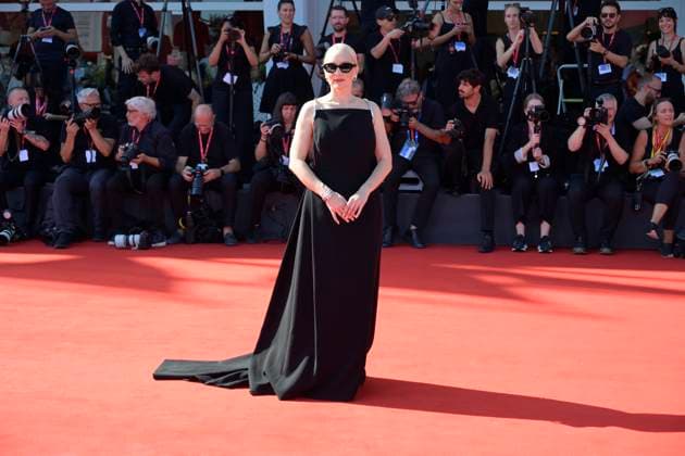 The testament of Ann Lee red carpet in Venice Lido - 01 Sept 2025 Mona Fastvold attends the red carpet of film The testament of Ann Lee at 82 Venice Film Festival at Palazzo del cinema. Venice Lido Italy Copyright: xMarioxCartellix xSOPAxImagesx _DSC0550