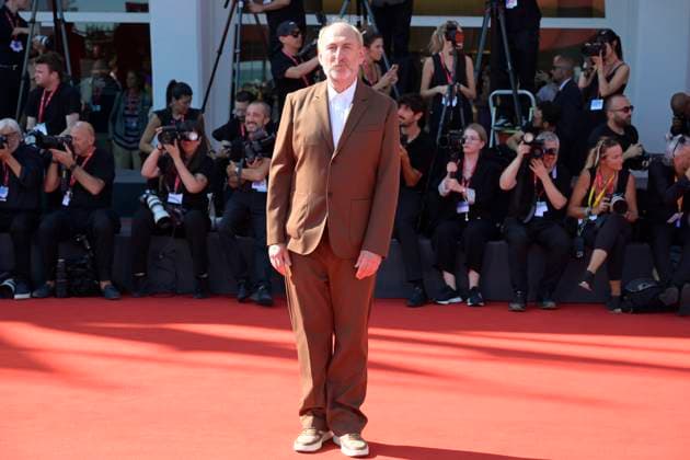 The testament of Ann Lee red carpet in Venice Lido - 01 Sept 2025 David Cale attends the red carpet of film The testament of Ann Lee at 82 Venice Film Festival at Palazzo del cinema. Venice Lido Italy Copyright: xMarioxCartellix xSOPAxImagesx _DSC0617