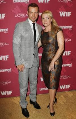 Joey Lawrence and Melissa Joan Hart The 2011 Entertainment Weekly And Women In Film Pre-Emmy Party Sponsored By L Oreal held at BOA Steakhouse West Hollywood, California - 16.09.11, California, United States WENN 3516845.jpg