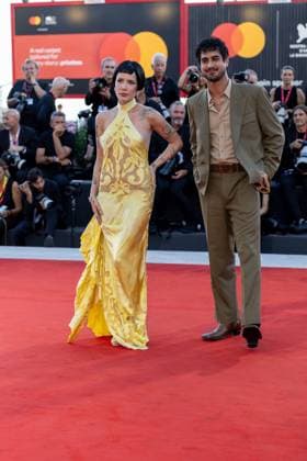 The Smashing Machine red carpet at Venice Film Festival VENICE, ITALY - SEPTEMBER 01: Halsey at The Smashing Machine red carpet during the 82nd Venice International Film Festival on September 01, 2025 in Venice, Italy. CAP KA Kristina Afanasyeva Venice ITALY Copyright: xKristinaxAfanasyeva CapitalxPicturesx