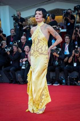 The Smashing Machine red carpet during the 82nd Venice International Film Festival in Venice, Italy on 01 September 2025. Halsey attends attends the The Smashing Machine red carpet during the 82nd Venice International Film Festival in Venice, Italy on 01 September 2025., Credit:Stefano Costantino TTL Avalon Italy, Venice  Copyright: xStefanoxCostantinoxTTLx xAvalonx 1033360122