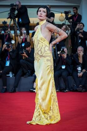 The Smashing Machine red carpet during the 82nd Venice International Film Festival in Venice, Italy on 01 September 2025. Halsey attends attends the The Smashing Machine red carpet during the 82nd Venice International Film Festival in Venice, Italy on 01 September 2025., Credit:Stefano Costantino TTL Avalon Italy, Venice  Copyright: xStefanoxCostantinoxTTLx xAvalonx 1033360141