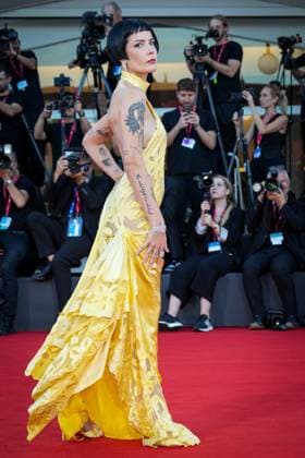 The Smashing Machine red carpet during the 82nd Venice International Film Festival in Venice, Italy on 01 September 2025. Halsey attends attends the The Smashing Machine red carpet during the 82nd Venice International Film Festival in Venice, Italy on 01 September 2025., Credit:Stefano Costantino TTL Avalon Italy, Venice  Copyright: xStefanoxCostantinoxTTLx xAvalonx 1033360154