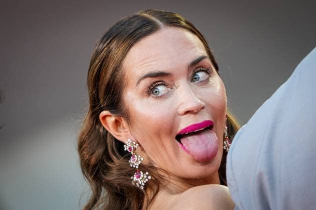 The Smashing Machine red carpet during the 82nd Venice International Film Festival in Venice, Italy on 01 September 2025. Emily Blunt attends attends the The Smashing Machine red carpet during the 82nd Venice International Film Festival in Venice, Italy on 01 September 2025., Credit:Stefano Costantino TTL Avalon Italy, Venice  Copyright: xStefanoxCostantinoxTTLx xAvalonx 1033360494