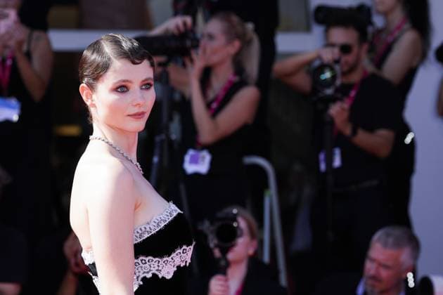 Foto IPP Daniele Cifala’ Venezia 01 09 2025 The Testament Of Ann Lee Red Carpet - The 82nd Venice International Film Festival nella foto : Thomasin McKenzie Italy Photo Press - World Copyright