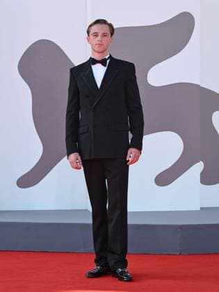 Venice, 82nd Venice International Film Festival 2025 - evening 7 - red carpet for the film L Etranger (The Stranger) In the photo: Benjamin Voisin  Copyright: xSimonexComix xipa-agency.netx xPoolxPhotoxEventsx06x IPA_Agency_IPA63959404