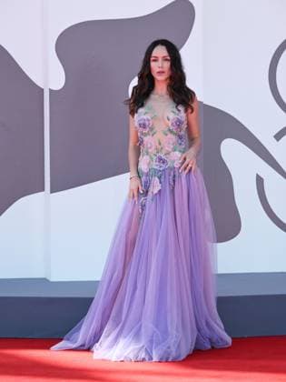 Venice, 82nd Venice International Film Festival 2025 - evening 7 - red carpet for the film L Etranger (The Stranger) In the photo: Tatiana Luter  Copyright: xSimonexComix xipa-agency.netx xPoolxPhotoxEventsx06x IPA_Agency_IPA63959548