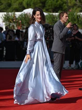 Venice, 82nd Venice International Film Festival 2025 - evening 7 - red carpet of the film L Etranger (The Stranger) In the photo: Rebecca Marder,  Copyright: xSimonexComix xipa-agency.netx xPoolxPhotoxEventsx06x IPA_Agency_IPA63959596