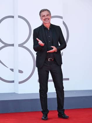 Venice, ITALY: Venice, 82nd Venice International Film Festival 2025 - Evening 7 - Red Carpet for the film L Etranger (The Stranger) In the photo: Beppe Convertini Venice ITALY  - ZUMAp169 20250902_zea_p169_1099 Copyright: xSimonexComix