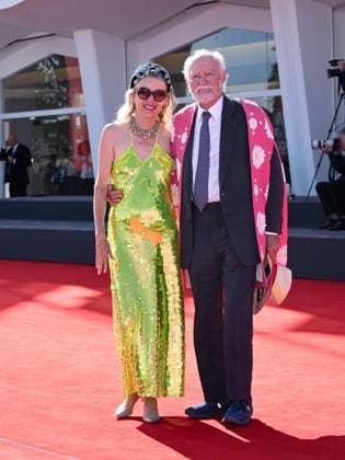 Venice, 82nd Venice International Film Festival 2025 - evening 7 - red carpet for the film L Etranger (The Stranger) In the photo: Sophie Desserteaux and Jerome Seydoux  Copyright: xSimonexComix xipa-agency.netx xPoolxPhotoxEventsx06x IPA_Agency_IPA63959793