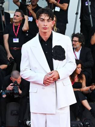 Venice, 82nd Venice International Film Festival 2025 - evening 7 - red carpet of the film A House of Dynamite. In the photo: Matteo Robert  Copyright: xManuelexMangiarottix xipa-agency.netx xPoolxPhotoxEventsx06x IPA_Agency_IPA63963855