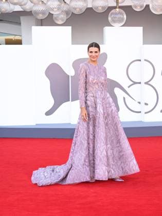 Venice, 82nd Venice International Film Festival 2025 - Evening 7 - Red carpet screening of the film A House of Dynamite. Pictured: Cristina Chiabotto  Copyright: xSimonexComix xipa-agency.netx xPoolxPhotoxEventsx06x IPA_Agency_IPA63964029