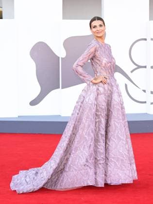Venice, 82nd Venice International Film Festival 2025 - Evening 7 - Red carpet screening of the film A House of Dynamite. Pictured: Cristina Chiabotto  Copyright: xSimonexComix xipa-agency.netx xPoolxPhotoxEventsx06x IPA_Agency_IPA63964053