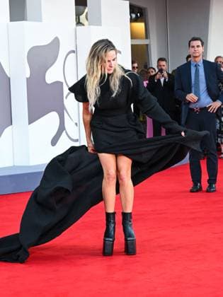 Venice, 82nd Venice International Film Festival 2025 - evening 7 - red carpet for the film A House of Dynamite. Pictured: Rebecca Ferguson  Copyright: xManuelexMangiarottix xipa-agency.netx xPoolxPhotoxEventsx06x IPA_Agency_IPA63964672