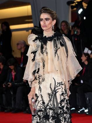 Venice, 82nd Venice International Film Festival 2025 - evening 7 - red carpet Dead Man s Wire In the photo: Alejandra Dominguez Gila  Copyright: xSimonexComix xipa-agency.netx xPoolxPhotoxEventsx06x IPA_Agency_IPA63969854