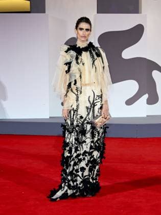 Venice, ITALY: Venice, 82nd Venice International Film Festival 2025 - evening 7 - red carpet Dead Man s Wire In the photo: Alejandra Dominguez Gila Venice ITALY  - ZUMAp169 20250902_zea_p169_2081 Copyright: xSimonexComix