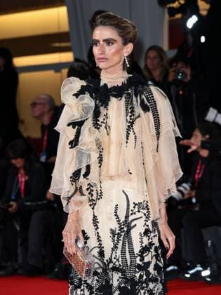 Venice, ITALY: Venice, 82nd Venice International Film Festival 2025 - evening 7 - red carpet Dead Man s Wire In the photo: Alejandra Dominguez Gila Venice ITALY  - ZUMAp169 20250902_zea_p169_2084 Copyright: xSimonexComix