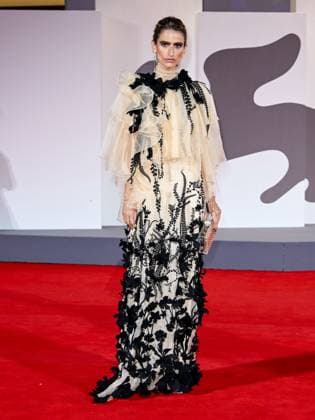 Venice, ITALY: Venice, 82nd Venice International Film Festival 2025 - evening 7 - red carpet Dead Man s Wire In the photo: Alejandra Dominguez Gila Venice ITALY  - ZUMAp169 20250902_zea_p169_2089 Copyright: xSimonexComix
