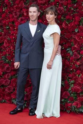 The Roses UK Film Premiere Benedict Cumberbatch and wife Sophie Hunter attend The Roses UK film premiere at the Odeon Luxe cinema, Leicester Square, London. 28th August 2025.  Copyright: xAndrewxSimsx NINTCHDBPICT001020327281